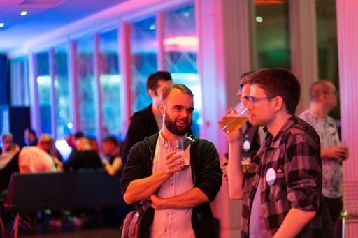 Drinks at the party