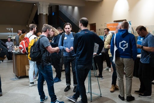 Foyer crowd
