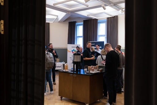 Foyer crowd