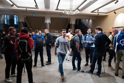 Foyer crowd