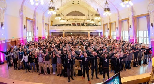 Friday hug from the Euruko audience